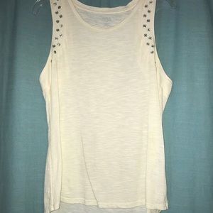 High low Ana tank top